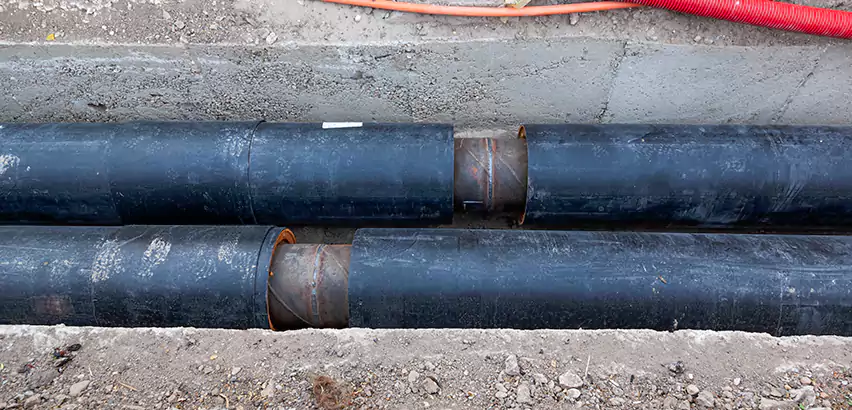 Trenchless Water Line Repair in Bellmore